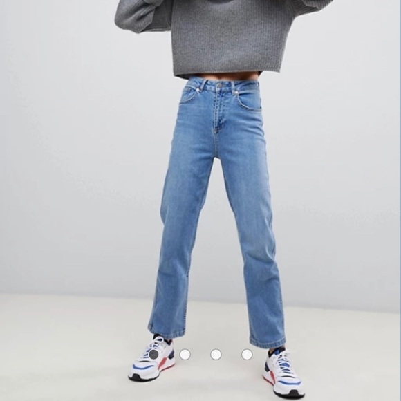 ASOS design farleigh straight leg 90s jeans - Picture 2 of 7